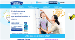 Desktop Screenshot of es.pediasure.com